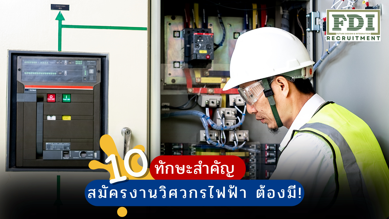 สมัครงานวิศวกรไฟฟ้า