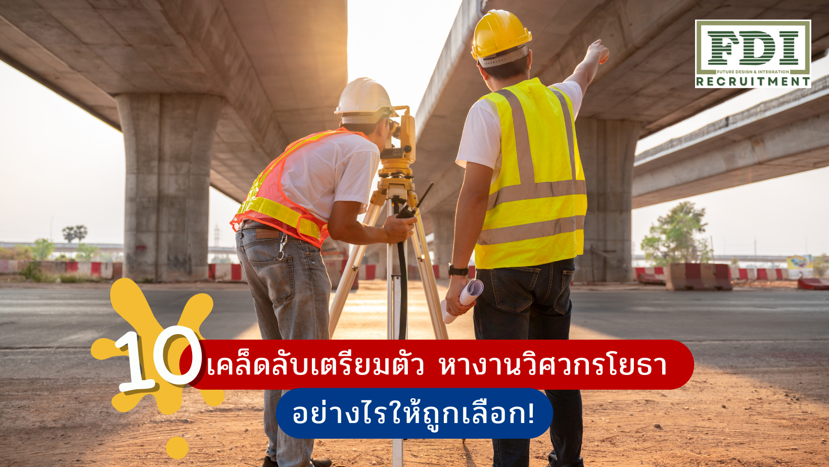 หางานวิศวกรโยธา